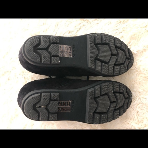 PRADA suede wedge boots - Picture 5 of 8